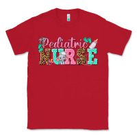 Red pediatric nurse Classic Tee - texasbilliewilder