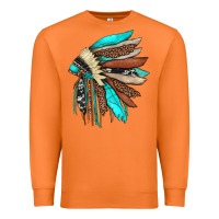 Carrot indian headdress Premium Sweatshirt - JahusDesignShop