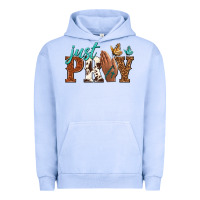 Pigment Grape Ice just pray Urban Hoodie - NancyCooperArtShop