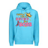 Ocean Blue birthday boss Premium Hoodie - MaliasSmallBusiness