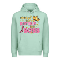 Seafoam birthday boss Premium Hoodie - MaliasSmallBusiness