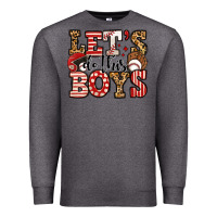 Charcoal Heather let's do this boys baseball Premium Sweatshirt - Jasminsmagicworld