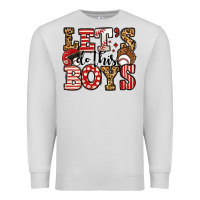 Dove Grey let's do this boys baseball Premium Sweatshirt - Jasminsmagicworld