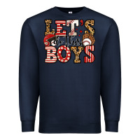 Navy let's do this boys baseball Premium Sweatshirt - Jasminsmagicworld