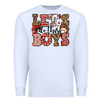 White let's do this boys baseball Premium Sweatshirt - Jasminsmagicworld