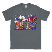 Charcoal Heather rn registered nurse billie wilder Classic Tee - texasbilliewilder