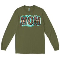 Army Green aztec mom Long Sleeve Tee - Zillion Design Studio