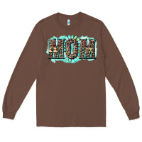 Chestnut aztec mom Long Sleeve Tee - Zillion Design Studio
