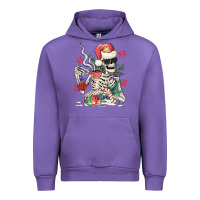 Tulip skeleton santa Urban Hoodie - MaliasSmallBusiness