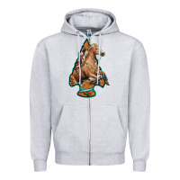 Arrowhead Horse, Zipper Hoodie | Teevron