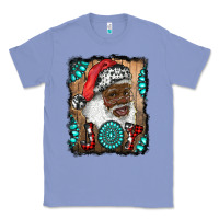 Colony Blue african american santa joy Classic Tee - RanaPortraitStore