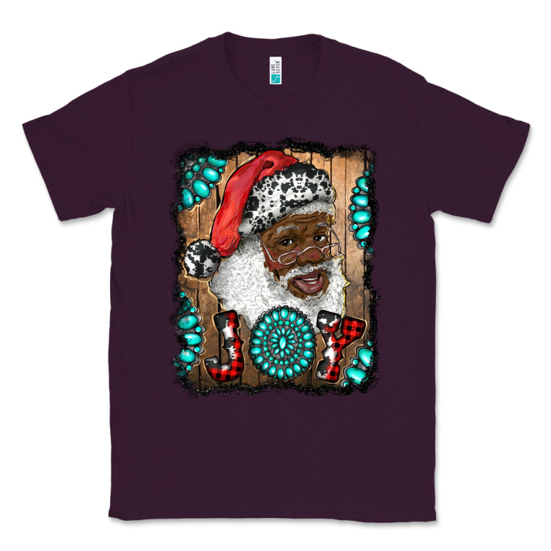 African American Santa Joy Classic Tee by RanaPortraitStore | Teevron