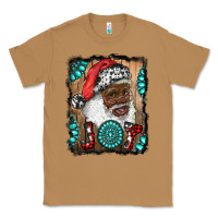 Toasted Coconut african american santa joy Classic Tee - RanaPortraitStore