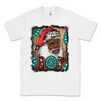 White african american santa joy Classic Tee - RanaPortraitStore