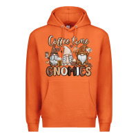 Carrot coffee time gnomies Premium Hoodie - MaliasSmallBusiness