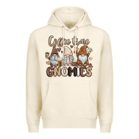 Tofu coffee time gnomies Premium Hoodie - MaliasSmallBusiness