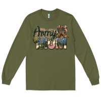 Army Green army mom Long Sleeve Tee - Zillion Design Studio