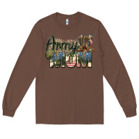 Chestnut army mom Long Sleeve Tee - Zillion Design Studio