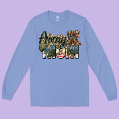 Long Sleeve Tee army mom