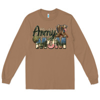 Toasted Coconut army mom Long Sleeve Tee - Zillion Design Studio