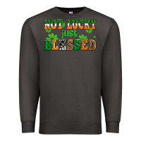 Smoke not lucky just blessed Premium Sweatshirt - AdoDesignShop