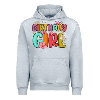 Heather Grey birthday girl Urban Hoodie - MaliasSmallBusiness