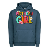 Pigment Midnight Navy birthday girl Urban Hoodie - MaliasSmallBusiness