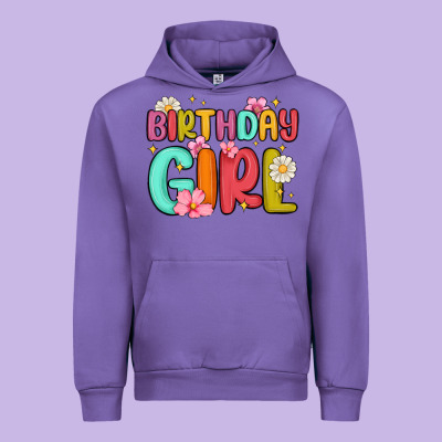Birthday Girl Urban Hoodie Designed By Maliassmallbusiness