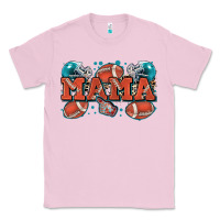 Bubblegum Pink mama American football Classic Tee - Zillion Design Studio