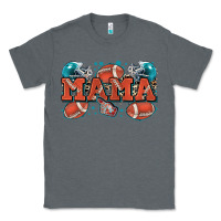 Charcoal Heather mama American football Classic Tee - Zillion Design Studio