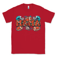 Red mama American football Classic Tee - Zillion Design Studio