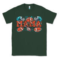 Sports Green mama American football Classic Tee - Zillion Design Studio