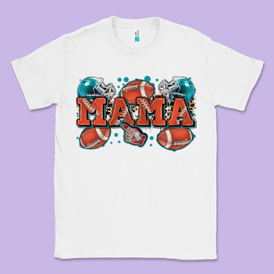 Mama American Football Classic Tee Designed By Zillion Design Studio
