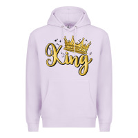 Lilac king Premium Hoodie - MaliasSmallBusiness