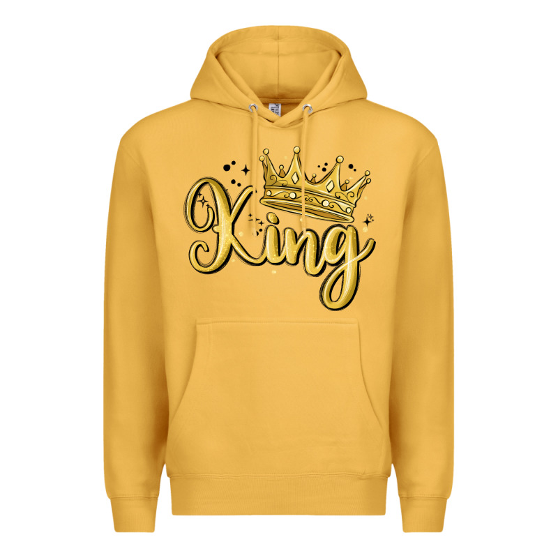 King Premium Hoodie by MaliasSmallBusiness | Teevron