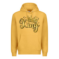 Mustard king Premium Hoodie - MaliasSmallBusiness