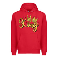 Red king Premium Hoodie - MaliasSmallBusiness