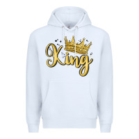 White king Premium Hoodie - MaliasSmallBusiness