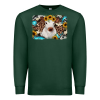Sports Green cowhide leopard calf Premium Sweatshirt - JahusDesignShop