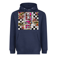 Navy race Heavyweight Hoodie - JahusDesignShop