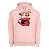 Pigment Salmon merry and bright Urban Hoodie - MaliasSmallBusiness