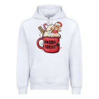 White merry and bright Urban Hoodie - MaliasSmallBusiness