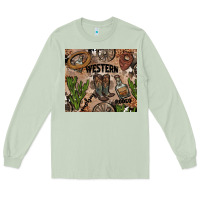 Matcha western rodeo Long Sleeve Tee - AdoDesignShop