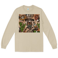 Mushroom western rodeo Long Sleeve Tee - AdoDesignShop
