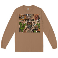 Toasted Coconut western rodeo Long Sleeve Tee - AdoDesignShop