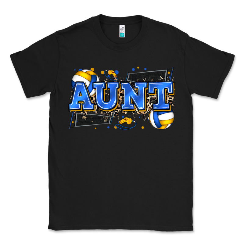 Aunt Volleyball Classic Tee by Zillion Design Studio | Teevron