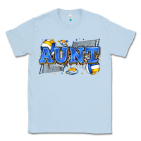 Dusty Blue aunt volleyball Classic Tee - Zillion Design Studio