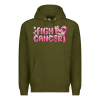Army Green nobody fights alone Premium Hoodie - MaliasSmallBusiness
