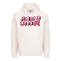 Pale Pink nobody fights alone Premium Hoodie - MaliasSmallBusiness