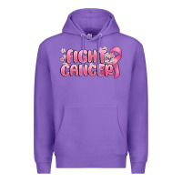 Purple nobody fights alone Premium Hoodie - MaliasSmallBusiness